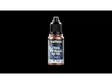 Lahvička metalické akrylové barvy Vallejo True Metallic Metal 77138 Rusty Metal Base 18 ml