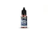 Lahvička metalické akrylové barvy Vallejo True Metallic Metal 77138 Rusty Metal Base 18 ml — obrázek 2