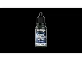 Lahvička akrylové barvy Vallejo True Metallic Metal 77154 Dusken Green Shade 18 ml