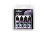 Sada čtyř barev Vallejo True Metallic Metal 77255 Amethyst Purple v lahvičkách — obrázek 2