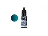 Lahvička metalické barvy Vallejo True Metallic Metal 77152 tyrkys Hydra stínovací odstín 18 ml — obrázek 2