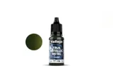 Lahvička metalické akrylové barvy Vallejo True Metallic Metal 77156 nazelenalé zlato 18 ml — obrázek 2