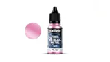 Lahvička metalické akrylové barvy Vallejo True Metallic Metal 77107 Crimson Magenta Light 18 ml