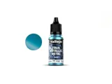 Lahvička akrylové metalické barvy Vallejo True Metallic Metal 77132 Hydra Turquoise Base 18 ml — obrázek 2