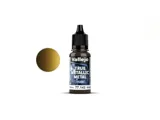 Lahvička akrylové barvy Vallejo True Metallic Metal 77142 Radiant Yellow Shade 18 ml — obrázek 2