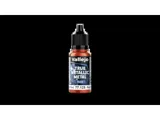 Lahvička metalické barvy Vallejo True Metallic Metal 77125 Forged Red Base 18 ml