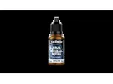Lahvička metalické barvy Vallejo True Metallic Metal 77177 Arcane Gold Airbrush 18 ml