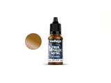 Lahvička metalické barvy Vallejo True Metallic Metal 77177 Arcane Gold Airbrush 18 ml — obrázek 2