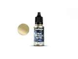 Lahvička metalické barvy Vallejo True Metallic Metal 77119 Aged Metal Light 18 ml — obrázek 2