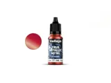 Lahvička metalické barvy Vallejo True Metallic Metal 77166 Ruby Red Airbrush 18 ml — obrázek 2