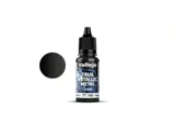 Lahvička akrylové barvy Vallejo True Metallic Metal 77160 Obsidian Black Shade 18 ml — obrázek 2