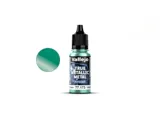 Lahvička metalické barvy Vallejo True Metallic Metal 77173 broučí zelená airbrush 18 ml — obrázek 2