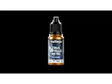 Lahvička metalické barvy Vallejo True Metallic Metal 77163 Imperial Gold Airbrush 18 ml