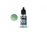 Lahvička metalické barvy Vallejo True Metallic Metal 77114 tlumená zelená světlá 18 ml — obrázek 2