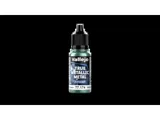 Kapátková lahvička Vallejo True Metallic Metal 77174 Dusken Green Airbrush 18 ml