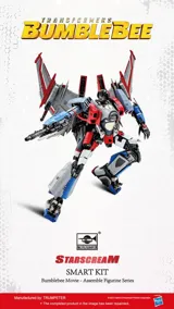 Stavebnice Trumpeter Transformers Smart Kit TF-6 Cybertron Starscream, robotická figurka 130 mm — obrázek 4