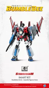 Stavebnice Trumpeter Transformers Smart Kit TF-6 Cybertron Starscream, robotická figurka 130 mm — obrázek 5