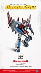 Stavebnice Trumpeter Transformers Smart Kit TF-6 Cybertron Starscream, robotická figurka 130 mm — obrázek 6
