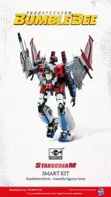 Stavebnice Trumpeter Transformers Smart Kit TF-6 Cybertron Starscream, robotická figurka 130 mm — obrázek 7