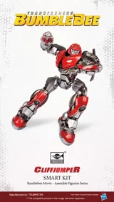 Zacvakávací stavebnice Trumpeter Transformers Smart Kit 03118 Cliffjumper v červeno-šedém provedení — obrázek 3