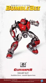Zacvakávací stavebnice Trumpeter Transformers Smart Kit 03118 Cliffjumper v červeno-šedém provedení — obrázek 5