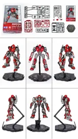 Zacvakávací stavebnice Trumpeter Transformers Smart Kit 03118 Cliffjumper v červeno-šedém provedení