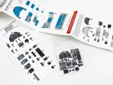 Set 3D přístrojových panelů Red Fox Studio RFSQS-24028 pro Junkers Ju 87B Stuka v měřítku 1/24 — obrázek 4