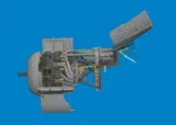 Sada Eduard Brassin 6481102 Fw 190A-6 motor a trupové zbraně 1/48, díly z 3D tisku