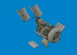 Sada Eduard Brassin 6481102 Fw 190A-6 motor a trupové zbraně 1/48, díly z 3D tisku — obrázek 2
