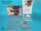 Plastiková stavebnice ModelSvit 4806 Messerschmitt Bf 109 D-1 v měřítku 1/48 — obrázek 3