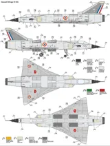 Krabice plastikové stavebnice ModelSvit 72023 Mirage III V-01 francouzský VTOL v měřítku 1/72 — obrázek 5