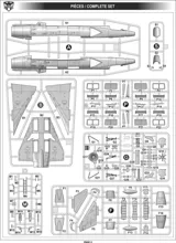Krabice plastikové stavebnice ModelSvit 72023 Mirage III V-01 francouzský VTOL v měřítku 1/72 — obrázek 6