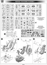 Krabice plastikové stavebnice ModelSvit 72023 Mirage III V-01 francouzský VTOL v měřítku 1/72 — obrázek 7