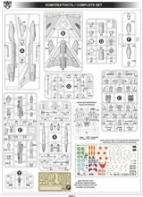 Krabice plastikové stavebnice ModelSvit 1/72 MiG-21F-13 nadzvukový stíhací letoun — obrázek 7