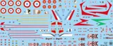 Krabice plastikové stavebnice ModelSvit 72045 Mirage IIIE v měřítku 1/72 — obrázek 3