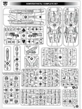 Plastiková stavebnice ModelSvit 72051 Su-22UM3K dvoumístný cvičný letoun v měřítku 1/72 — obrázek 10