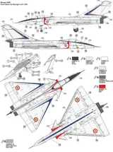 Krabice plastikové stavebnice ModelSvit MSVIT72053 Mirage 4000 v měřítku 1/72 — obrázek 2