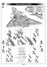 Krabice plastikové stavebnice ModelSvit MSVIT72053 Mirage 4000 v měřítku 1/72 — obrázek 4