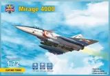 Krabice plastikové stavebnice ModelSvit MSVIT72053 Mirage 4000 v měřítku 1/72