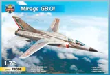 Krabice stavebnice ModelSvit 1/72 Mirage G8.01 s experimentální stíhačkou s měnitelnou geometrií křídla
