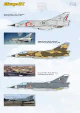 Krabice plastikové stavebnice ModelSvit 1/72 Mirage IIIC, přepadový stíhač — obrázek 2