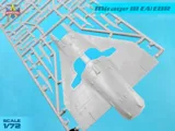 Krabice plastikové stavebnice ModelSvit 72063 Mirage IIIEA/EBR v měřítku 1/72 — obrázek 4