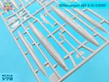 Krabice plastikové stavebnice ModelSvit 72063 Mirage IIIEA/EBR v měřítku 1/72 — obrázek 10