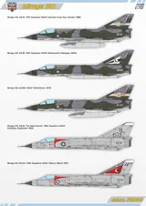 Krabice stavebnice ModelSvit 72064 Mirage IIIO v měřítku 1/72 s přepadovým stíhačem — obrázek 2