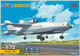 Krabice plastikové stavebnice ModelSvit 1/72 VVA-14 experimentální obojživelný letoun