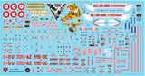 Krabice plastikové stavebnice ModelSvit 72074 Mirage 2000B v měřítku 1/72 — obrázek 3