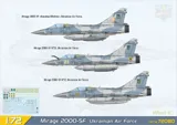 Stavebnice ModelSvit 72080 Mirage 2000-5F v měřítku 1/72 v ukrajinských barvách — obrázek 2
