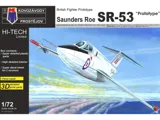Krabice stavebnice Kovozávody Prostějov 1/72 Saunders-Roe SR-53 Prototype Hi-Tech