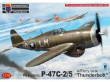 Plastiková stavebnice Kovozávody Prostějov KPM0515 P-47C-2/5 Thunderbolt v měřítku 1/72