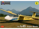 Krabice plastikové stavebnice Kovozávody Prostějov KPM0488 Let L-23 Super Blaník v měřítku 1/72